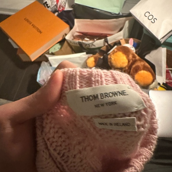 pink sweater from luxury Brand thom browne - Picture 4 of 6